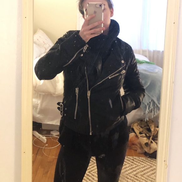 Blank NYC Vegan Leather Jacket - Picture 4 of 5